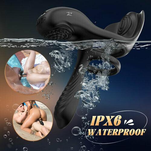 Triple Motor Vibrating Penis Ring | Couple Intimate Enhancer