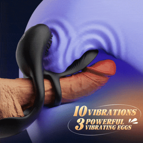 Triple Motor Vibrating Penis Ring | Couple Intimate Enhancer