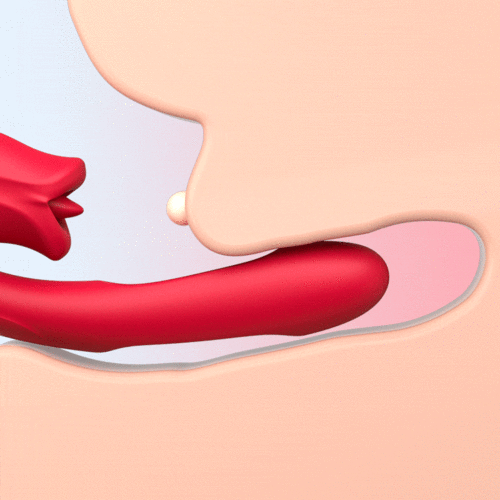 Mouth-Shaped G-Spot Vibrator | Biting & Flapping Stimulator