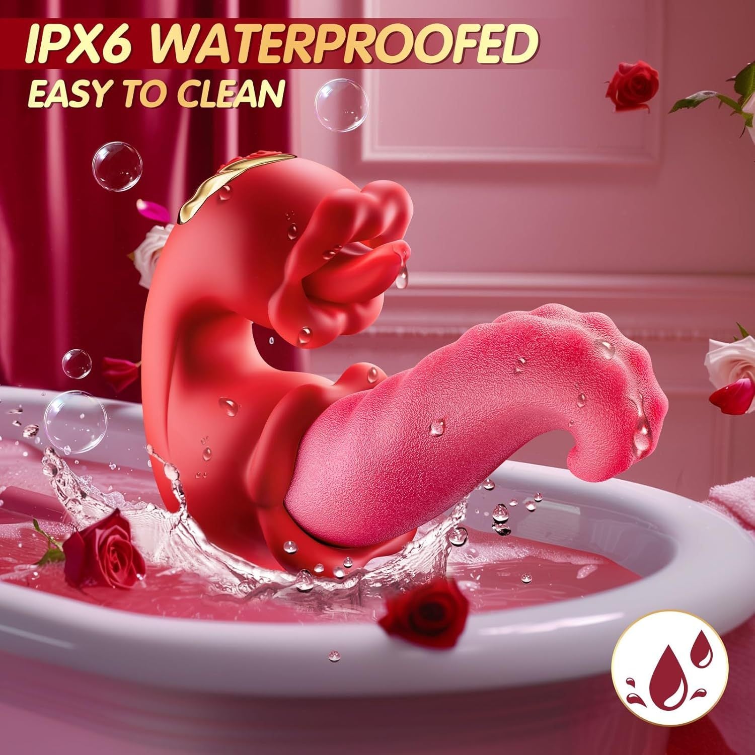 The Tease – 3-in-1 Tongue Thrusting Vibrator