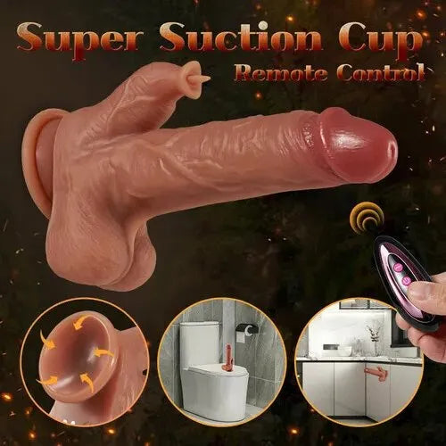 Justin - Silicone Thrusting Dildo Licker 6.5 Inch