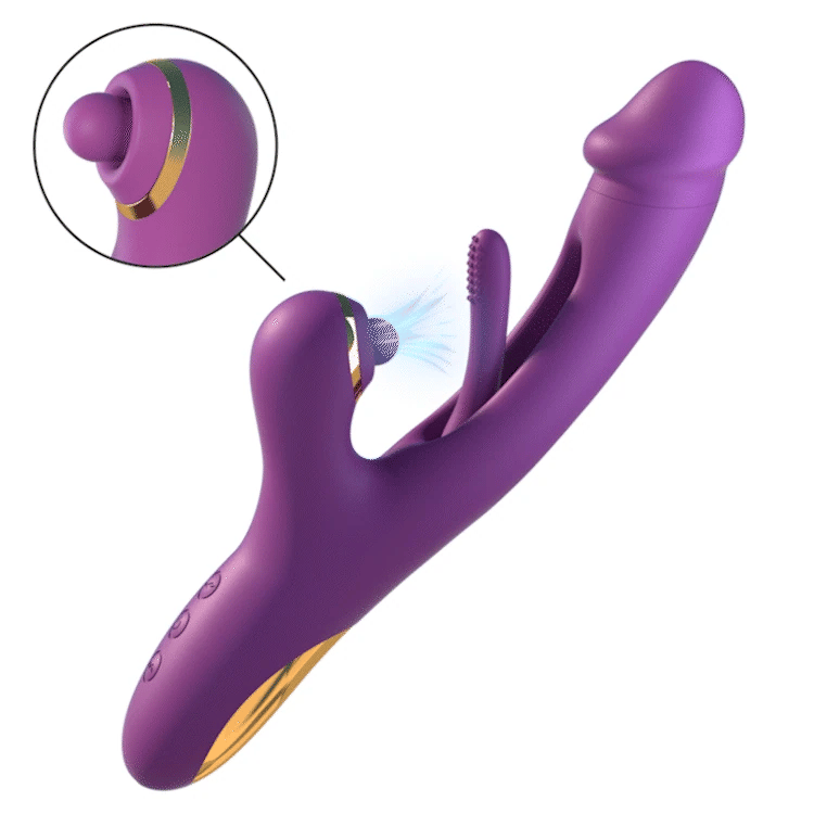 G-Pro2 Flapping Vibrator with Clit Tapping | OorgaVibe