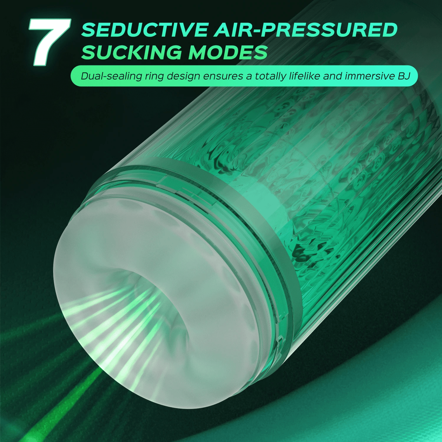 5-in-1 Male Masturbator | Suction Thrusting Vibrating Toy