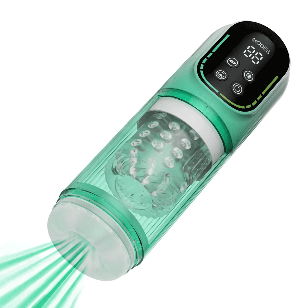 5-in-1 Male Masturbator | Suction Thrusting Vibrating Toy