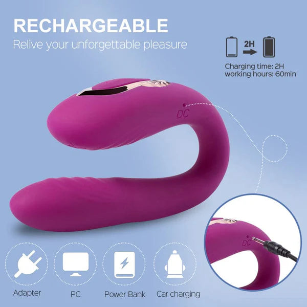 Molly - Remote Control Wearable G-spot and Clit Vibrator - OORGA