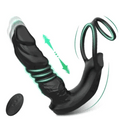 Bluetooth Prostate Massager Toy | Dual Ring Thrusting Vibe 