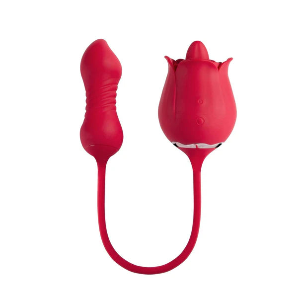 Fiona Plus – Dual-Action Clit Licker & G-Spot Thrusting Toy