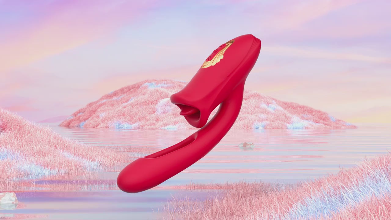 Mouth-Shaped G-Spot Vibrator | Biting & Flapping Stimulator