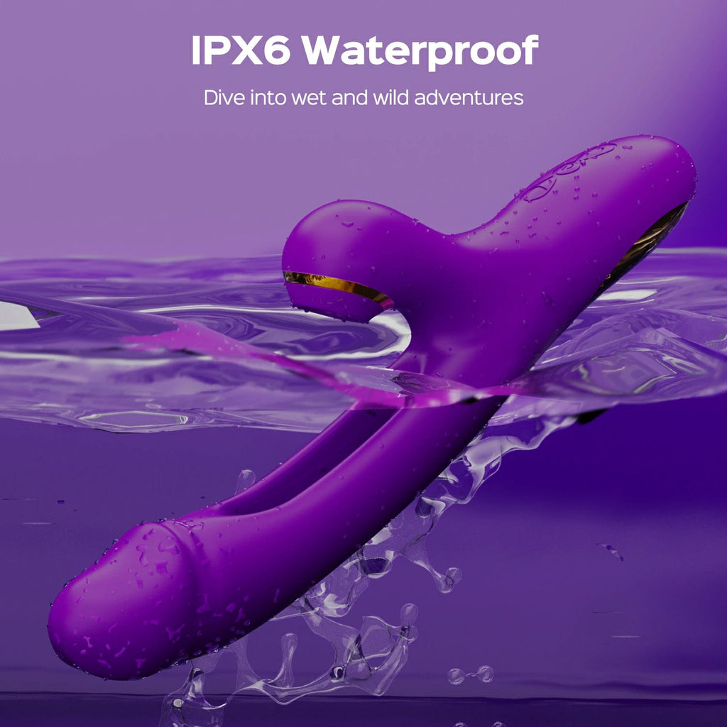 Triple-Action G-Spot Vibrator | Clit Sucking Stimulator