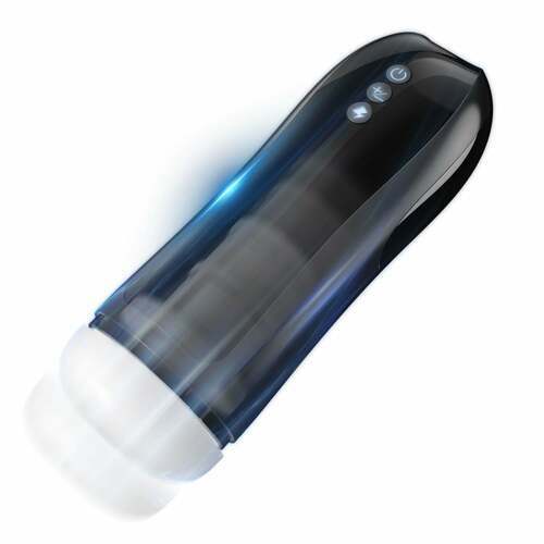 Auto-Thrusting Dashing Button Real-Feel Stroker Masturbation Cup - OORGA