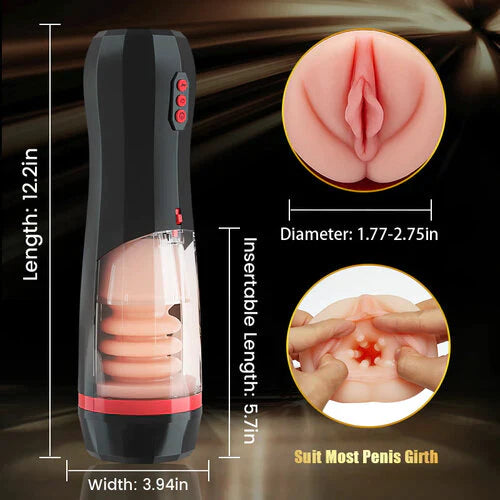 CLIMBER Lifelike Automatic Sucking Male Masturbation Cup - OORGA