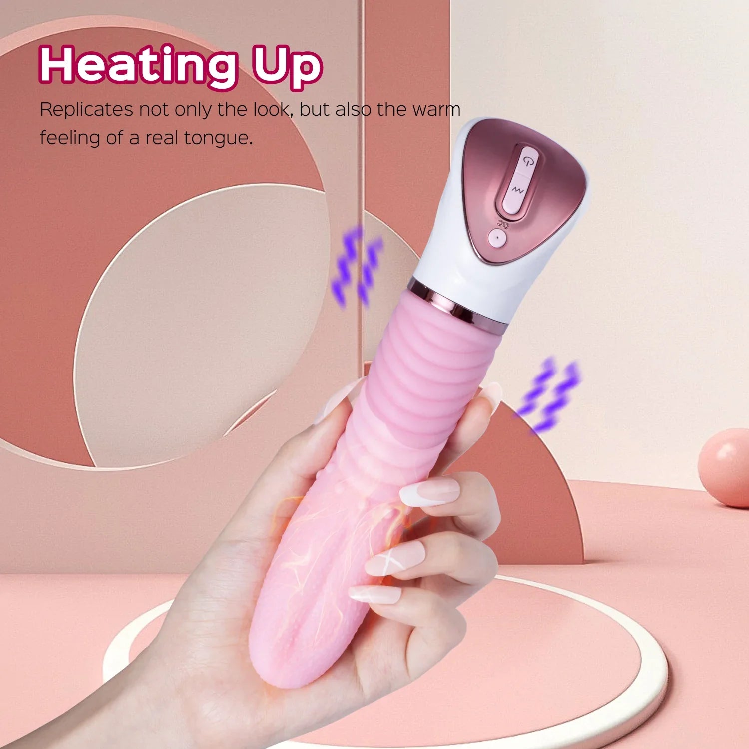 Tongue Demon - Heating Multi-function Tongue Vibrator. - OORGA