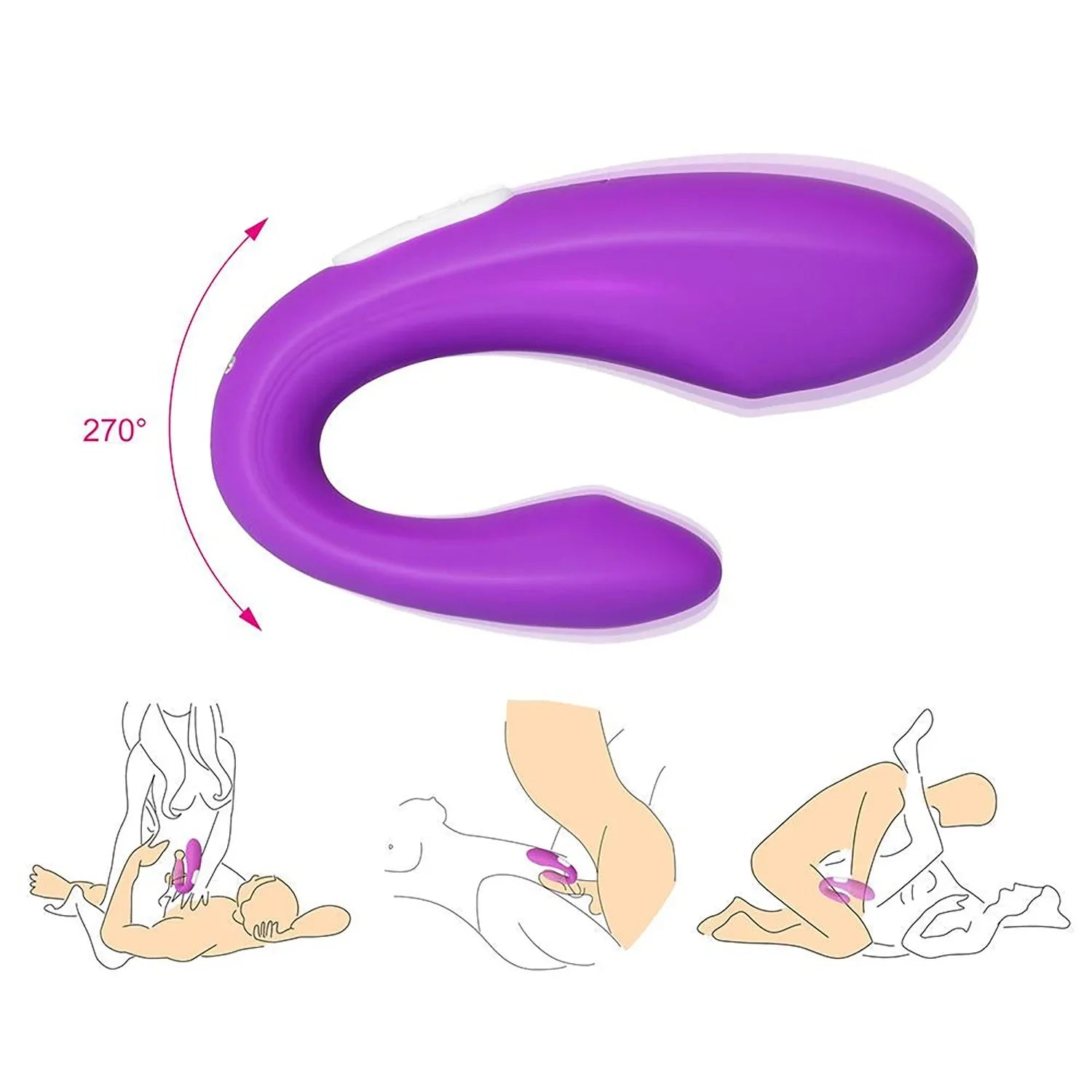 Molly - Remote Control Wearable G-spot and Clit Vibrator - OORGA